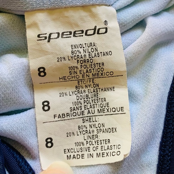 Speedo Kids Swimsuit, size 8 Girls - Picture 4 of 5